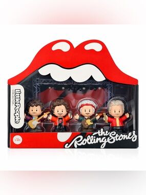 Fisher Price Little People Rolling Stones Collector Set NIB